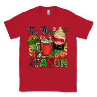Red tis the season Classic Tee - CowGirlArtShop