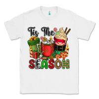 White tis the season Classic Tee - CowGirlArtShop