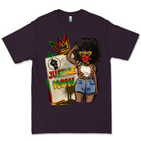 Plum juneteenth justice now Premium Tee - CowGirlArtShop