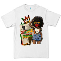 White juneteenth justice now Premium Tee - CowGirlArtShop