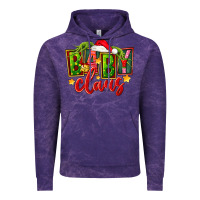 Cloud Purple christmas baby claus Vintage Hoodie - FaDigitalArtStudio