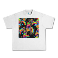 Lunar Rock pride cupcake seamless pattern Urban Heavy Tee - FaDigitalArtStudio