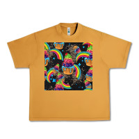 Peanut Butter pride cupcake seamless pattern Urban Heavy Tee - FaDigitalArtStudio
