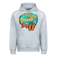 Heather Grey dont be a shady beach 2 Urban Hoodie - JahusDesignShop
