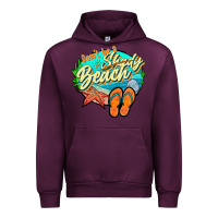 Mauve Wine dont be a shady beach 2 Urban Hoodie - JahusDesignShop