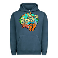 Pigment Midnight Navy dont be a shady beach 2 Urban Hoodie - JahusDesignShop