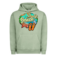 Pigment Oil Green dont be a shady beach 2 Urban Hoodie - JahusDesignShop