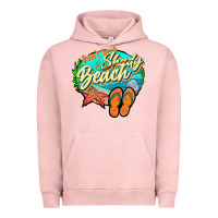 Pigment Salmon dont be a shady beach 2 Urban Hoodie - JahusDesignShop