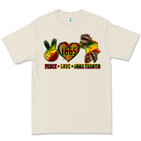 Bone peace love juneteenth Premium Tee - CowGirlArtShop