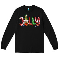 Black jolly gnome Long Sleeve Tee - BundleAndBundleShop