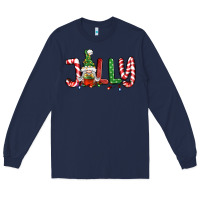 Navy jolly gnome Long Sleeve Tee - BundleAndBundleShop