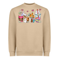 Mushroom easter coffee cups Heavyweight Sweatshirt - AdoDesignShop