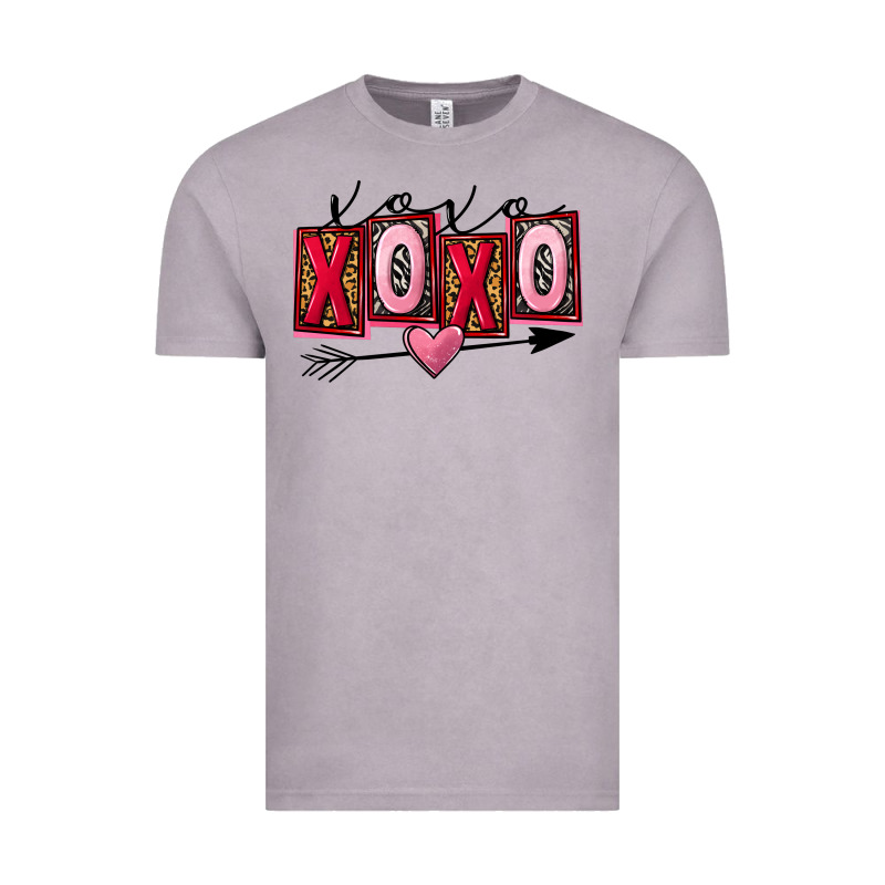 Xoxo Love Valentine's Day Vintage Tee by FaDigitalArtStudio | Teevron