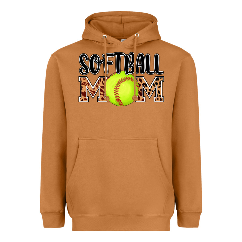Softball Mom Heavyweight Hoodie by AdoDesignShop | Teevron