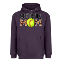 Plum softball mom Heavyweight Hoodie - AdoDesignShop