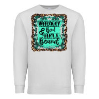 Dove Grey whiskey bent hell bound Premium Sweatshirt - AdoDesignShop