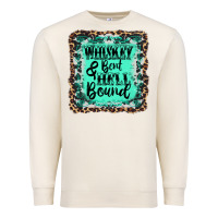 Sandshell whiskey bent hell bound Premium Sweatshirt - AdoDesignShop