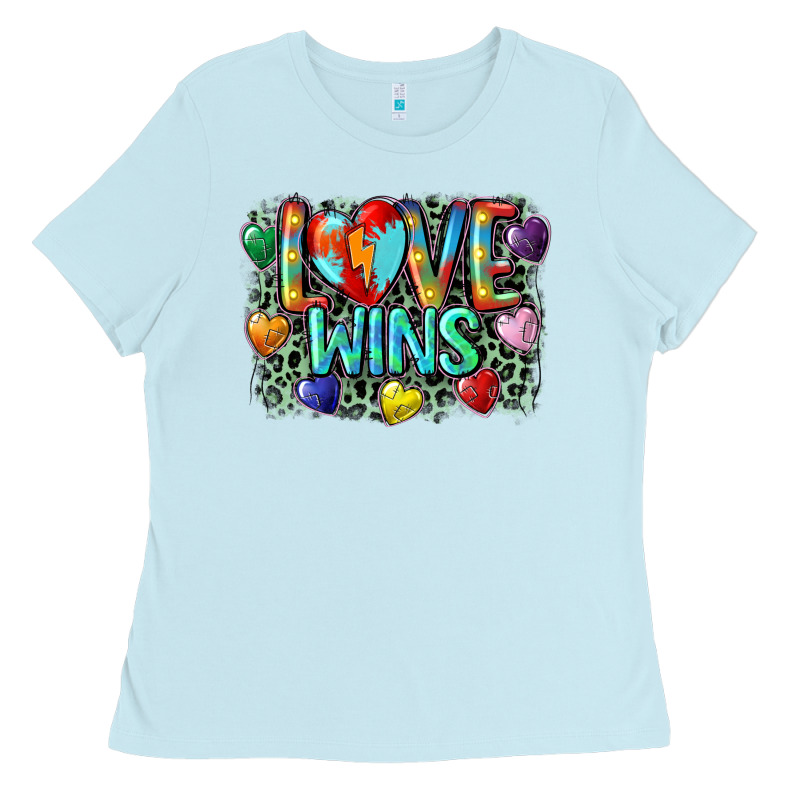 Love Wins Ladies Tee by CowGirlArtShop | Teevron