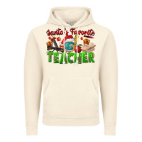 Vintage Artic Santa's Favorite Teacher Vintage Hoodie - FaDigitalArtStudio