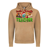 Vintage Camel Santa's Favorite Teacher Vintage Hoodie - FaDigitalArtStudio