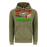 Vintage Olive Santa's Favorite Teacher Vintage Hoodie - FaDigitalArtStudio