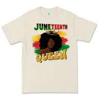 Bone juneteenth queen black woman afro queen Premium Tee - CowGirlArtShop
