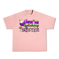 Salmon Pour me something mister Urban Heavy Tee - FaDigitalArtStudio