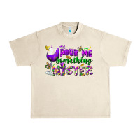 Sandshell Pour me something mister Urban Heavy Tee - FaDigitalArtStudio
