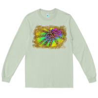 Matcha colorful glitter leopard background Long Sleeve Tee - RanaPortraitStore