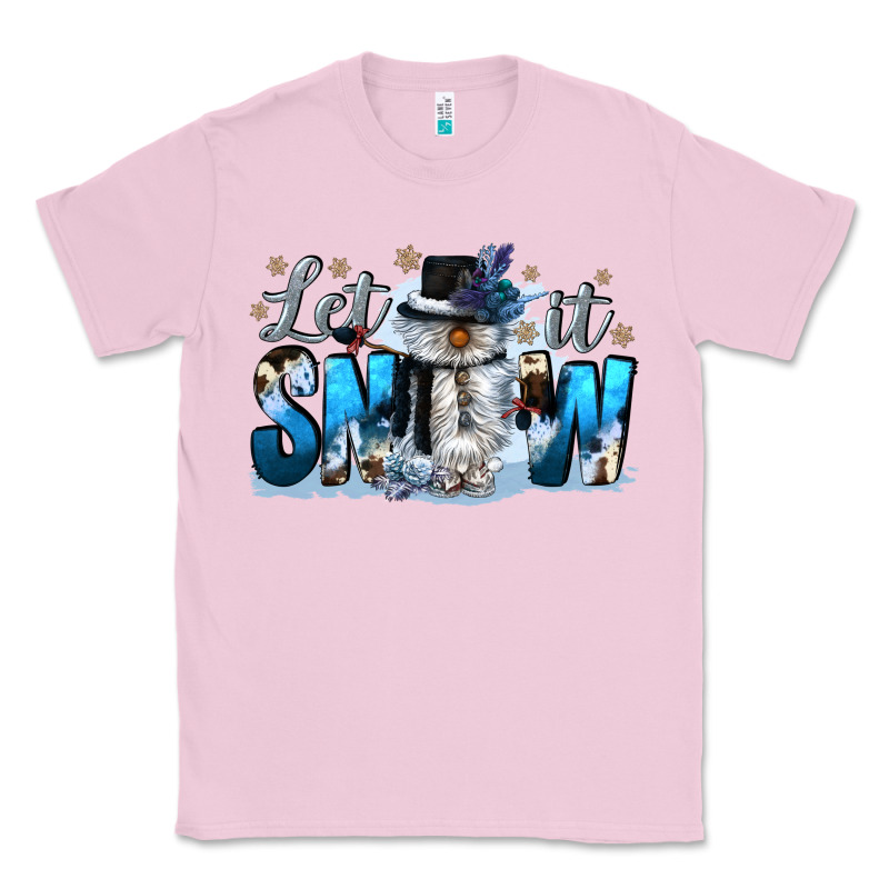 Let It Snow Classic Tee by CowGirlArtShop | Teevron