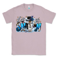 Lilac let it snow Classic Tee - CowGirlArtShop