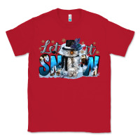 Red let it snow Classic Tee - CowGirlArtShop