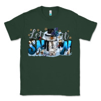 Sports Green let it snow Classic Tee - CowGirlArtShop