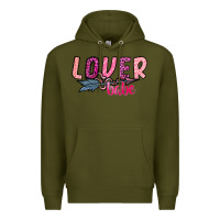 Army Green Lover Babe Premium Hoodie - SublimationCraftShop