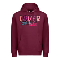 Burgundy Lover Babe Premium Hoodie - SublimationCraftShop