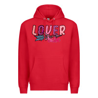 Red Lover Babe Premium Hoodie - SublimationCraftShop