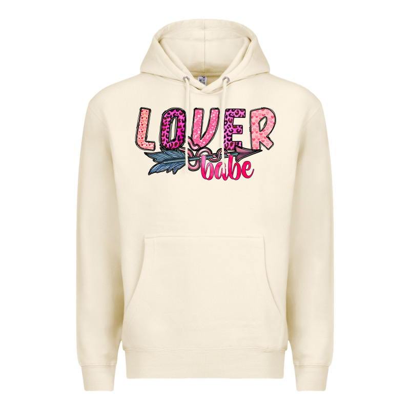 Lover Babe Premium Hoodie by SublimationCraftShop | Teevron