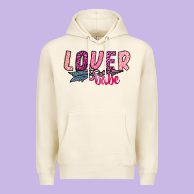 Lover Babe Premium Hoodie Designed By Sublimationcraftshop