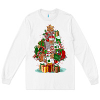 White nurse christmas tree Long Sleeve Tee - FaDigitalArtStudio