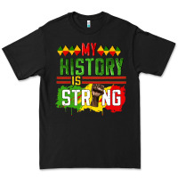 Black my history is strong Premium Tee - CowGirlArtShop