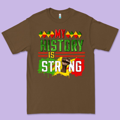My History Is Strong Premium Tee Designed By Cowgirlartshop
