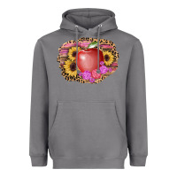 Storm apple sunflower back to school background Heavyweight Hoodie - AdoDesignShop