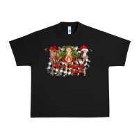Black Merry Christmas Y'all Heifers Urban Heavy Tee - RanaPortraitStore