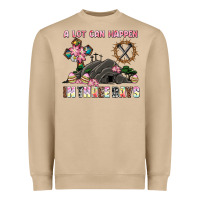 Mushroom easter a lot can happen in three days Heavyweight Sweatshirt - AdoDesignShop