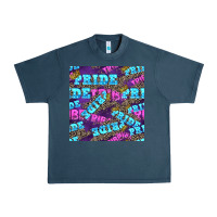 Midnight Navy pride tribe seamless pattern Urban Heavy Tee - FaDigitalArtStudio