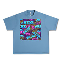 Pebble Blue pride tribe seamless pattern Urban Heavy Tee - FaDigitalArtStudio