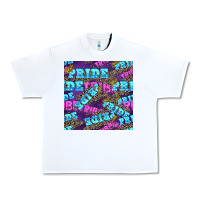 White pride tribe seamless pattern Urban Heavy Tee - FaDigitalArtStudio