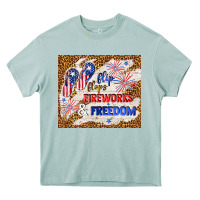 Arona flip flops fireworks & freedom 4th of july Heavy Core Tee - TumblerDesignByShophia