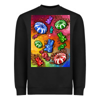 Black candies  air freshener Heavyweight Sweatshirt - AdoDesignShop