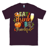 Plum eat drink and be thankful Classic Tee - CowGirlArtShop